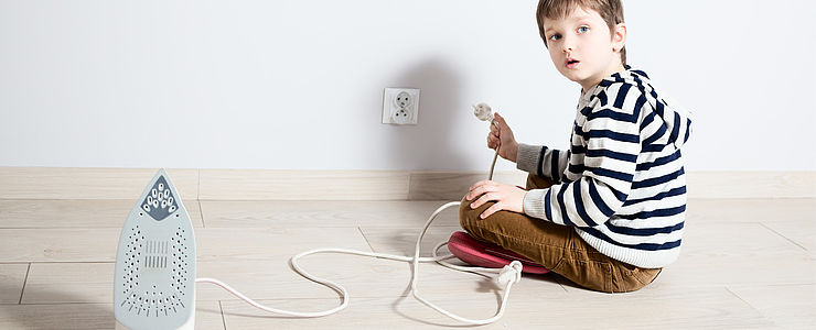 6 Tipps für mehr Kindersicherheit im Haushalt.