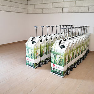 Mischek-Trolleys für die Eigentümerinnen und Eigentümer des "HOCHH(IN)AUS"