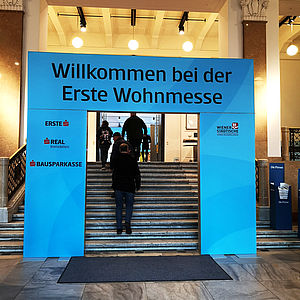 Eingangsportal Erste Wohnmesse 2018