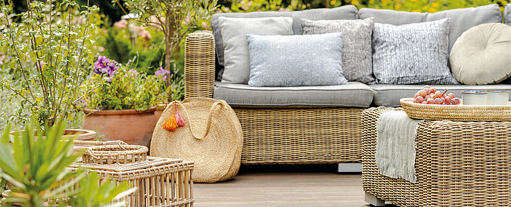 Gartengestaltung ist ein ebenso wichtiges Thema wie Interior Design.