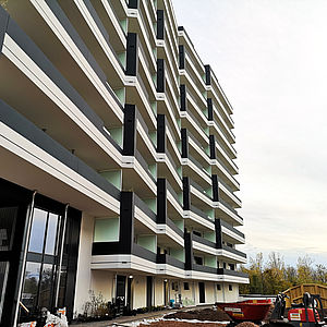 Mischek's Neubauprojekt im 10. Bezirk ist ein wahrlich Grünes Juwel am Wienerberg in der Biotope City.