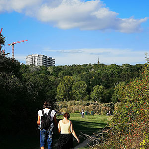 Das Mischek Wohnbauprojekt HOCHH(IN)AUS - Ein grünes Juwel am Wienerberg in der Biotope City.