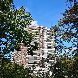 Das Mischek Wohnbauprojekt HOCHH(IN)AUS - Ein grünes Juwel am Wienerberg in der Biotope City.