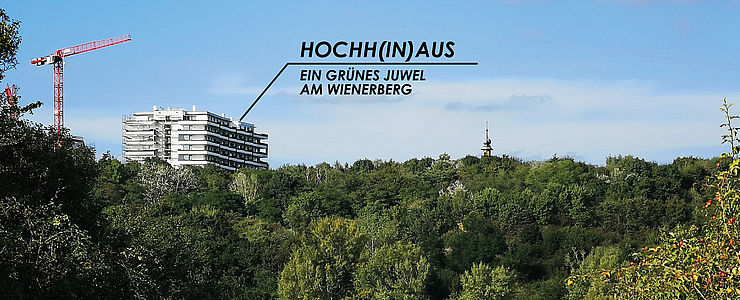 Das Mischek Wohnbauprojekt HOCHH(IN)AUS - Ein grünes Juwel am Wienerberg in Wien Favoriten.