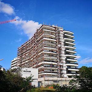 Das Mischek Wohnbauprojekt HOCHH(IN)AUS - Ein grünes Juwel am Wienerberg in der Biotope City.