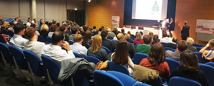 Der Mischek Mitarbeitertag 2019 sorgte durch interne Vorträge für einen Wissensaustausch im Unternehmen.