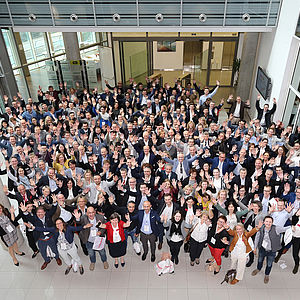 Bei der Mischek Mitarbeitertagung im Mai 2019 kamen mehr als 200 Mitarbeiterinnen zusammen.