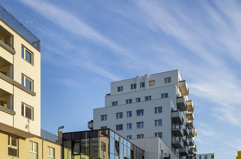 Mischek’s Orangerie bietet freifinanzierte und geförderte Eigentumswohnungen im 23. Bezirk Wien-Liesing.