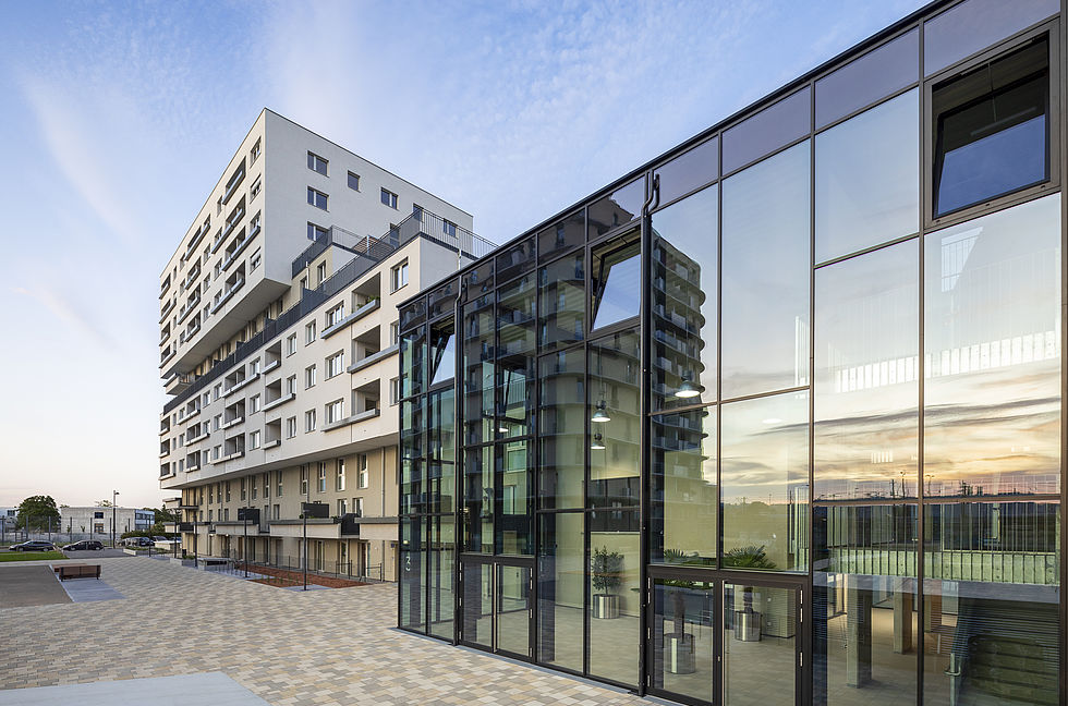 Mischek’s Orangerie bietet freifinanzierte und geförderte Eigentumswohnungen im 23. Bezirk Wien-Liesing.