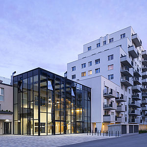 Mischek’s Orangerie bietet freifinanzierte und geförderte Eigentumswohnungen im 23. Bezirk Wien-Liesing.