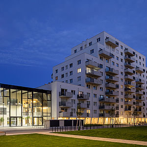 Mischek’s Orangerie bietet freifinanzierte und geförderte Eigentumswohnungen im 23. Bezirk Wien-Liesing.