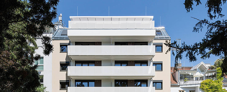 Eines der Mischek Wohnbauprojekte in Wien-Liesing.