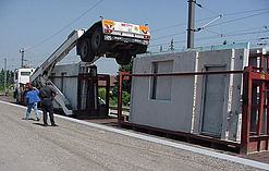 Verladung von Mischek