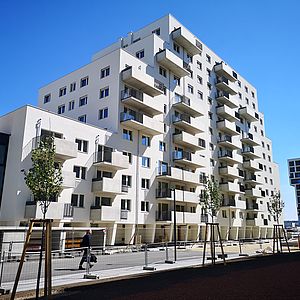 Der Baufortschritt des Wohnbauprojekte Mischek's Orangerie.